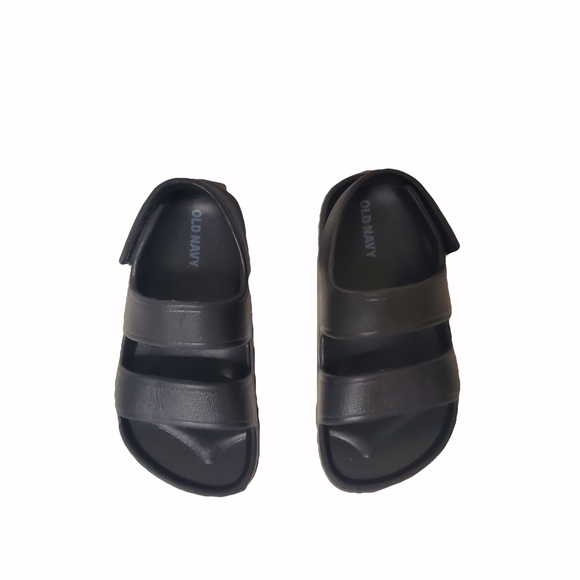 Old Navy Toddler Sandals - Size 7 - Black - Picture 2 of 4